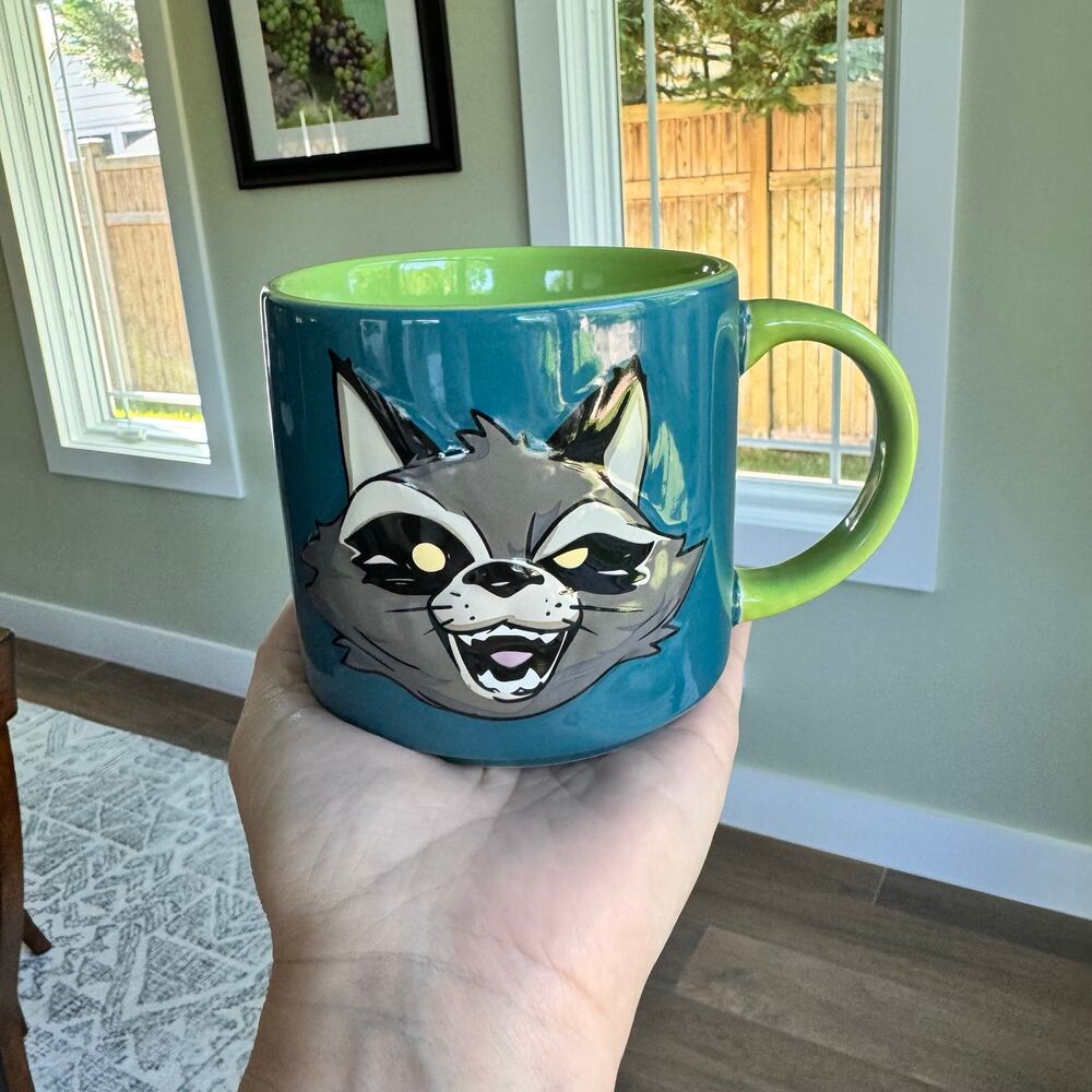Disney Marvel Guardians of the Galaxy Rocket Coffee Mug NEW Collectible